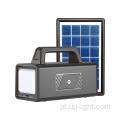 Sistema solar com kits de iluminação para interno